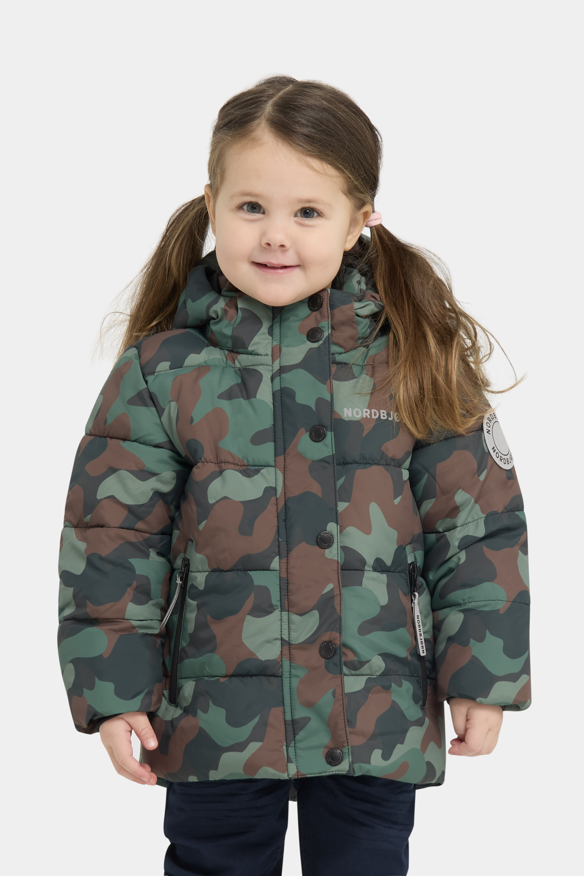 Nordbjørn Lojo Steppjacke, Camo Splash Classic, 98