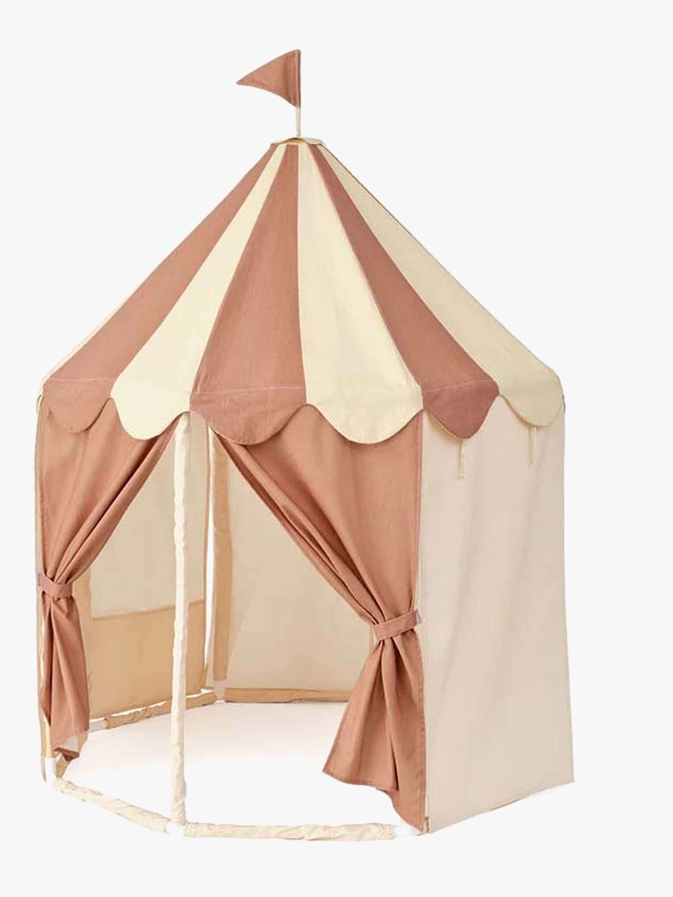 Kid's Concept Pavillonzelt Gestreift, Braun
