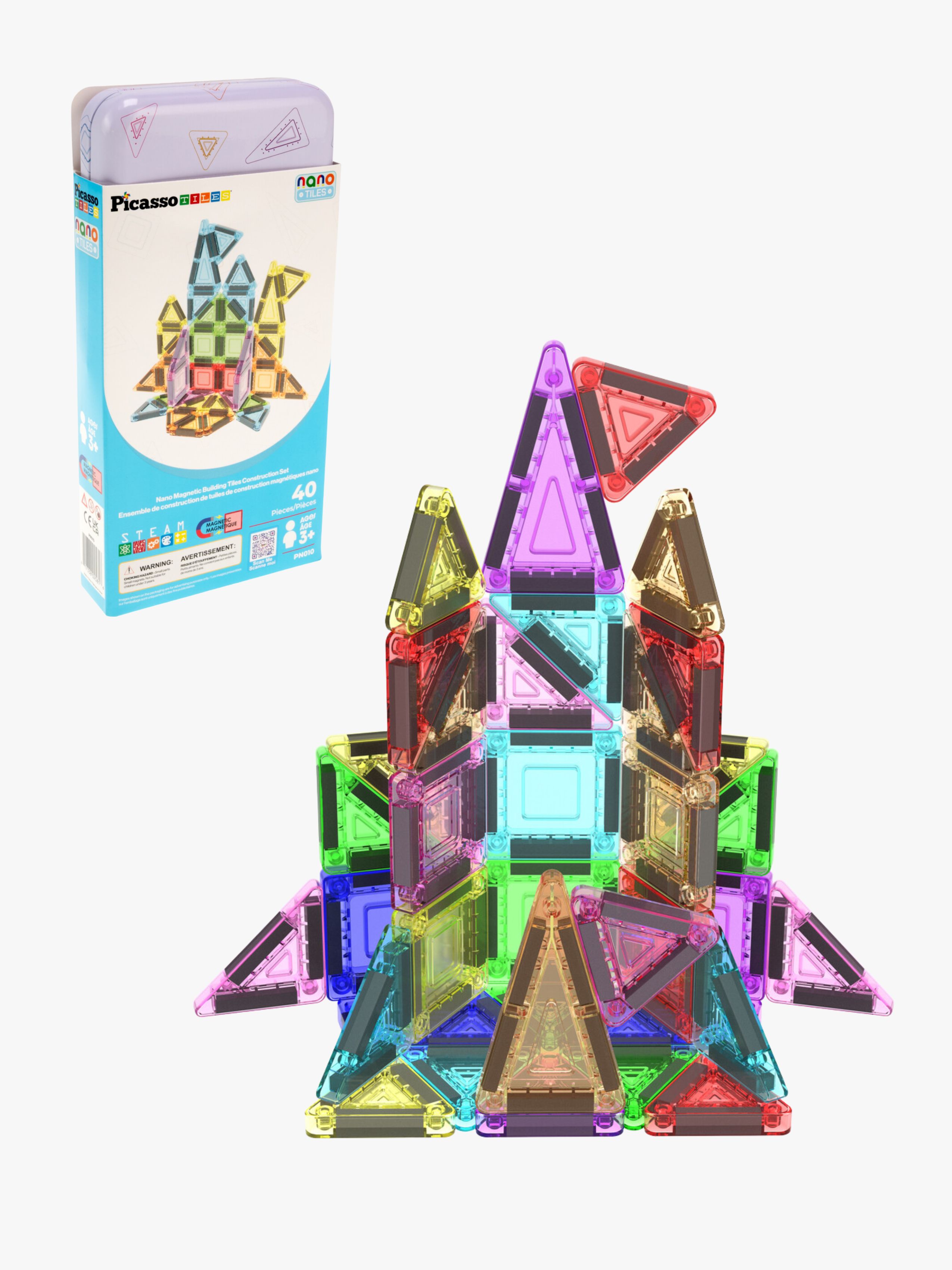 Picasso Nano Tiles Magnetisches Bauset 40 Teile