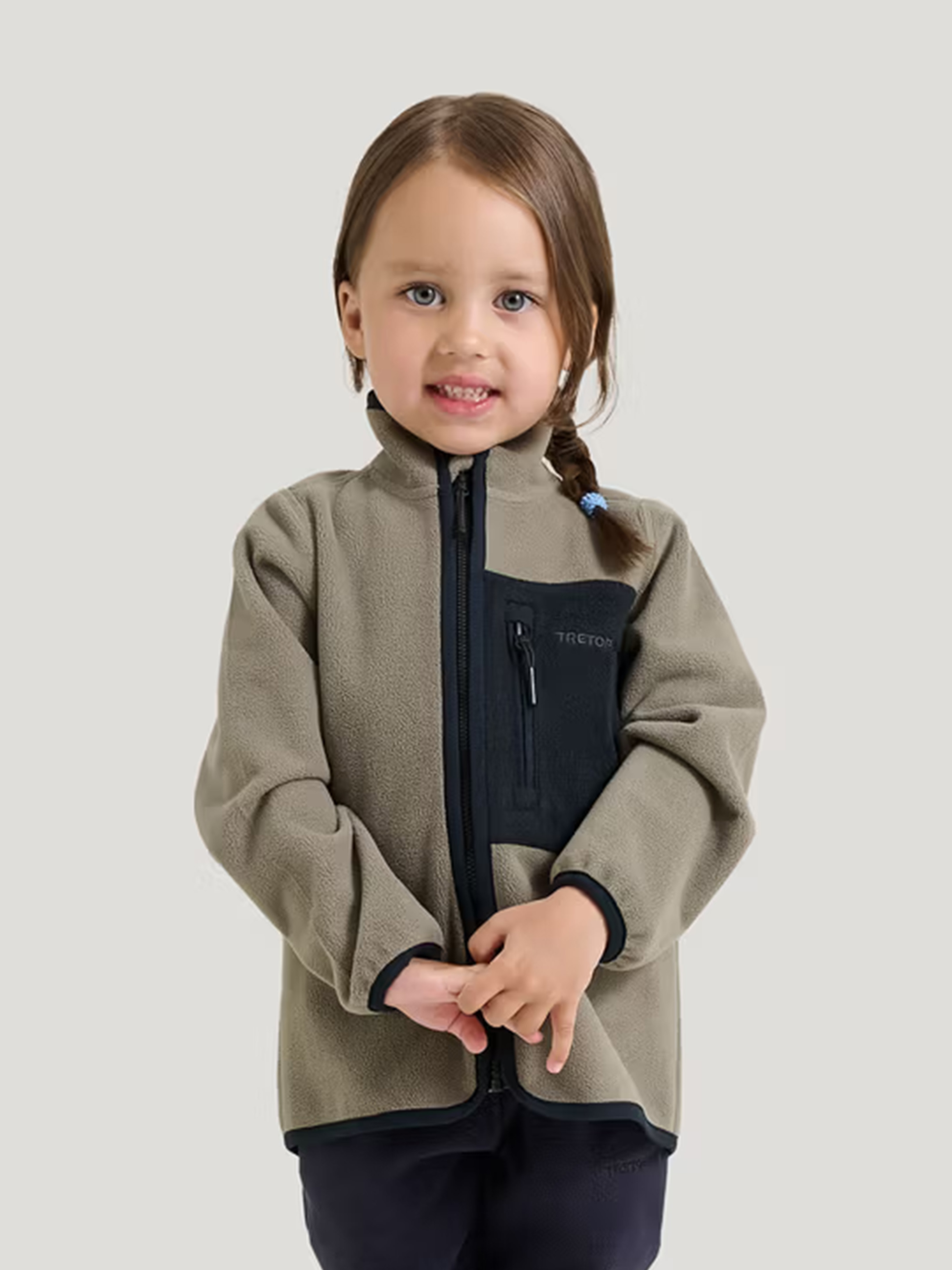 Tretorn Scout Windfleecejacke, Green, 158-164