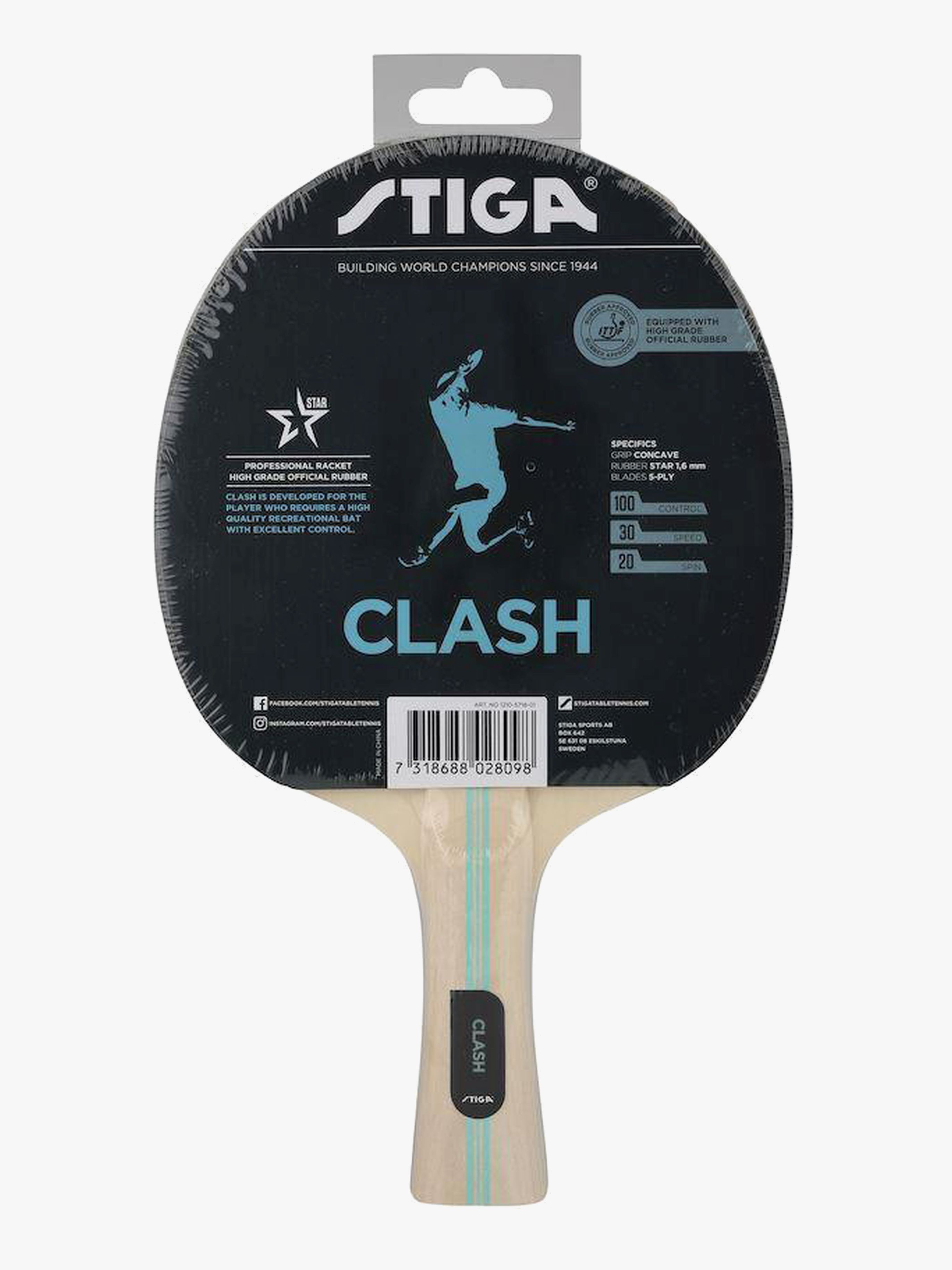 Bat Clash Hobby Tischtennisschläger, Blue