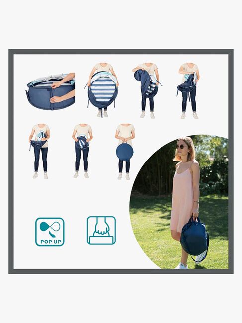 BabyMoov UV-Zelt, Blue/White