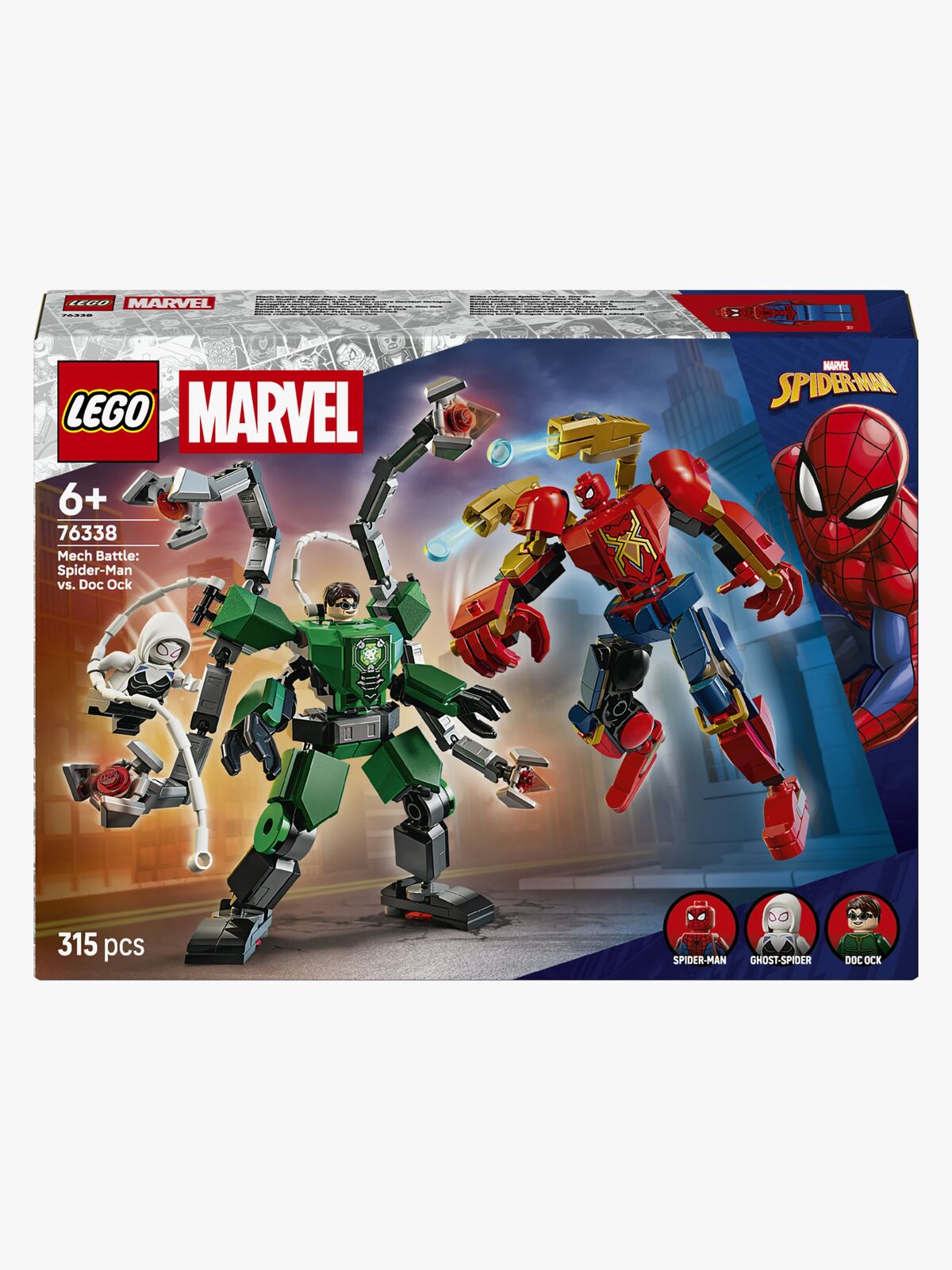 LEGO Super Heroes 76338 Mech-Duell: Spider-Man vs. Doc Ock