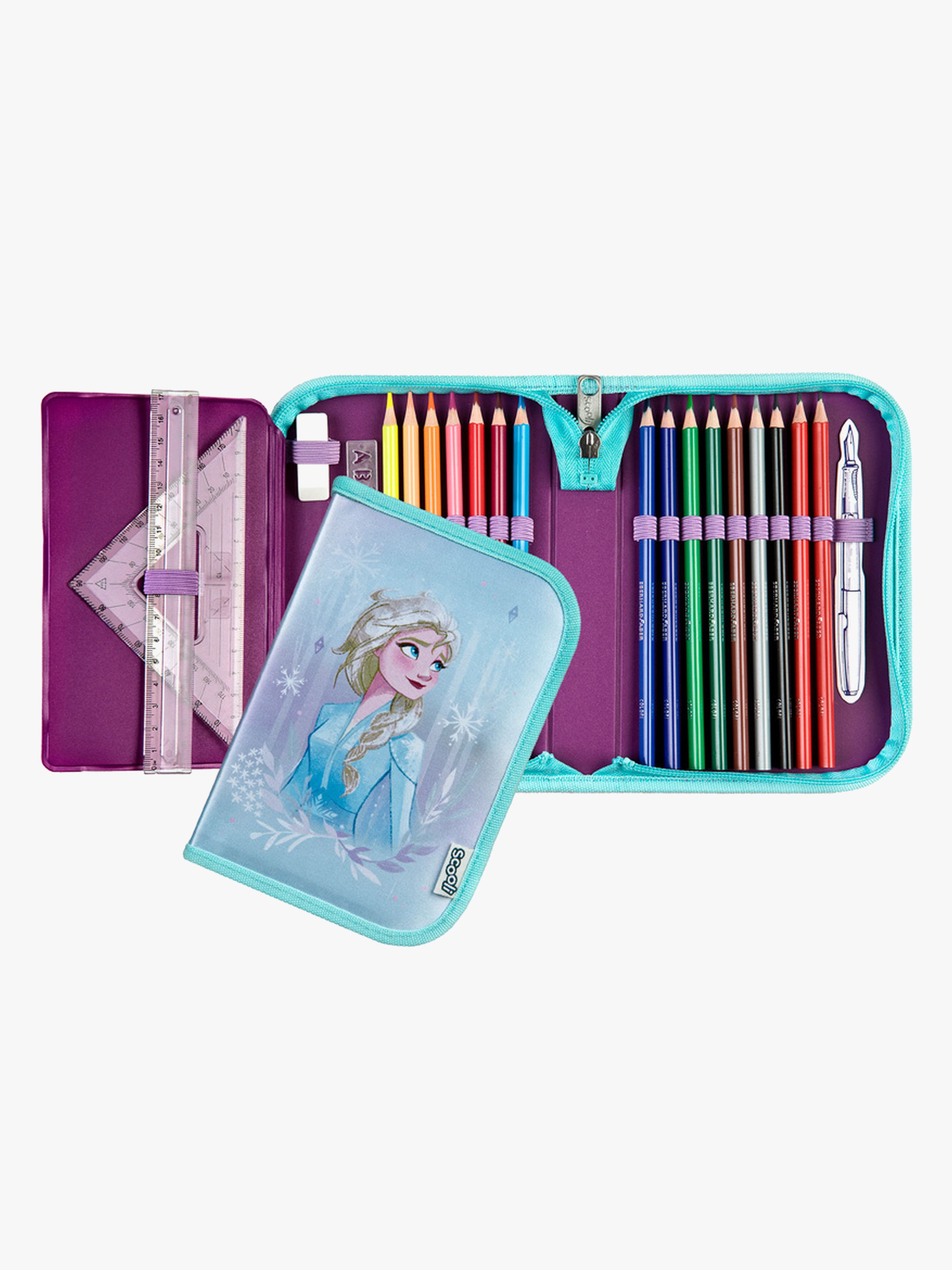 Disney Die Eiskönigin Federmäppchen mit Inhalt