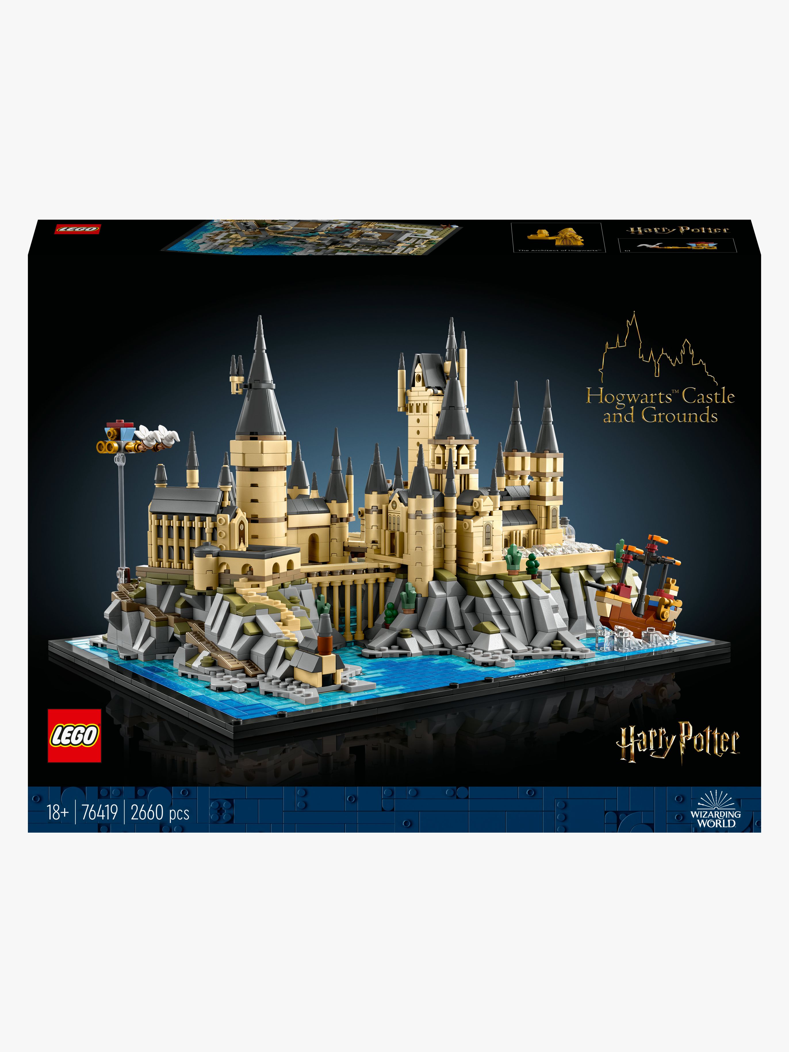 LEGO Harry Potter 76419 Schloss Hogwarts mit Schlossgelände