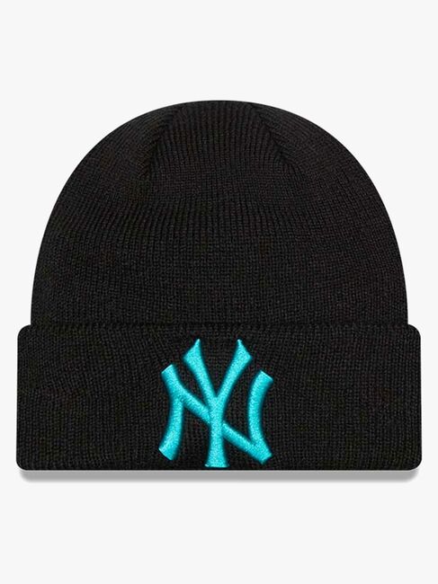 New Era Inf League Ess Neyyan Mütze, Black/Teal