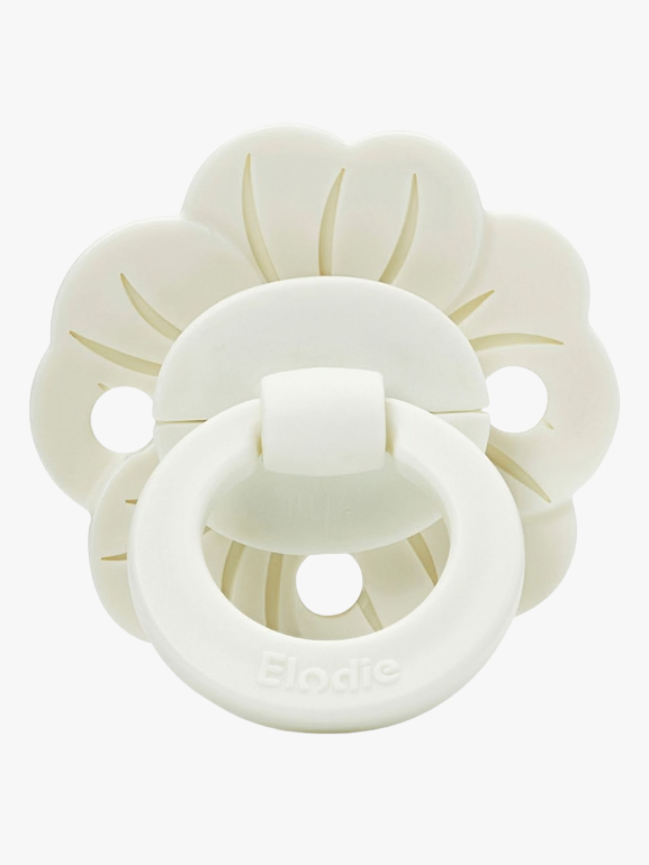 Elodie Binky Bloom Schnuller 3+, Vanilla White