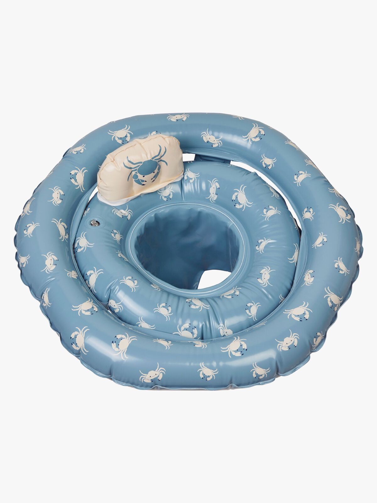 Vanilla Copenhagen Baby Schwimmring, Craby/Blue Shadow