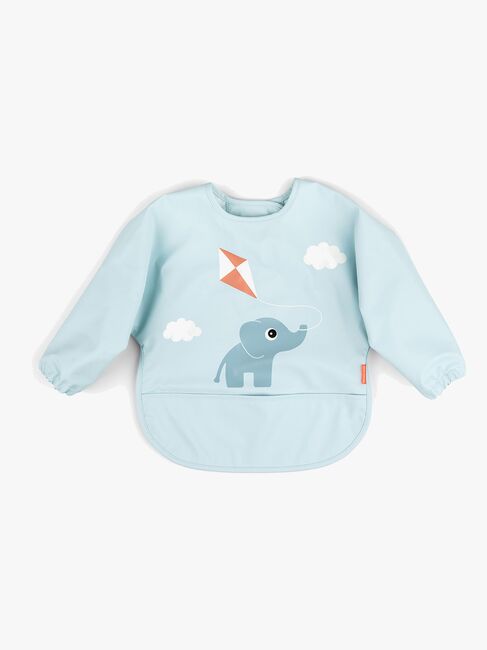 Done By Deer Playground  Langärmlig Lätzchen, Blue