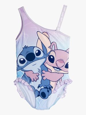 Disney Stitch Badeanzug, Blau/Lila