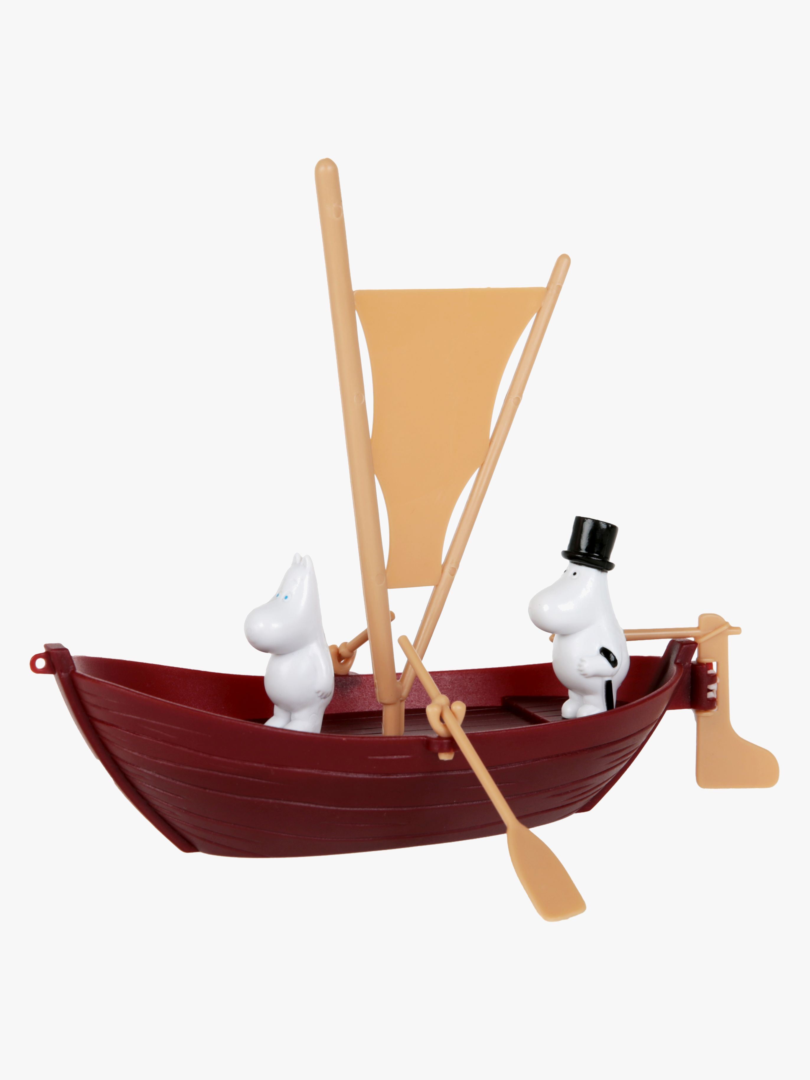 Mumin Muminpapas Segelboot mit 2 Figuren