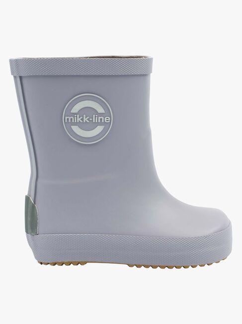 Mikk-Line Barefoot Gummistiefel, Lavender Gray