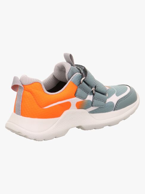 Superfit Rush WP Sneaker, Light Green/Orange