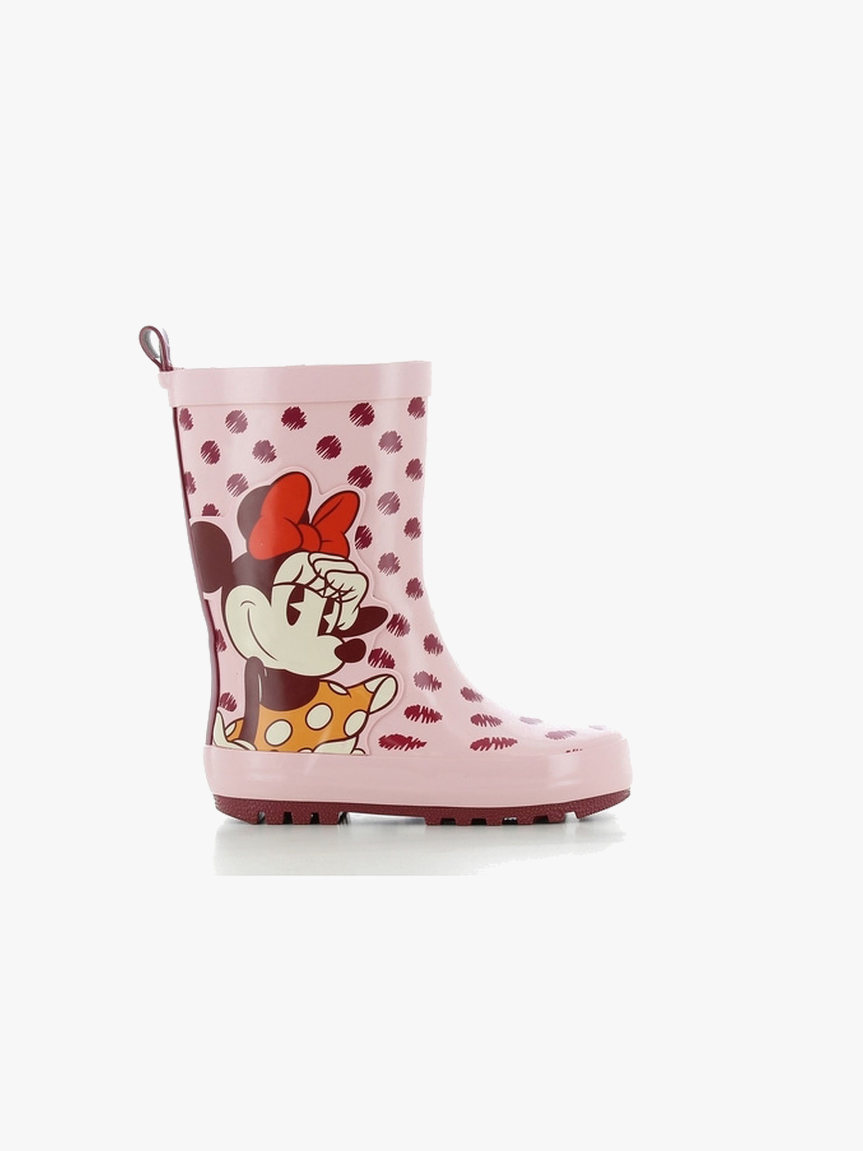 Disney Minnie Maus Gummistiefel, Pink/Burgundy, 29, Kindergummistiefel, Kinderstiefel, Gummistiefel kinder, Kids