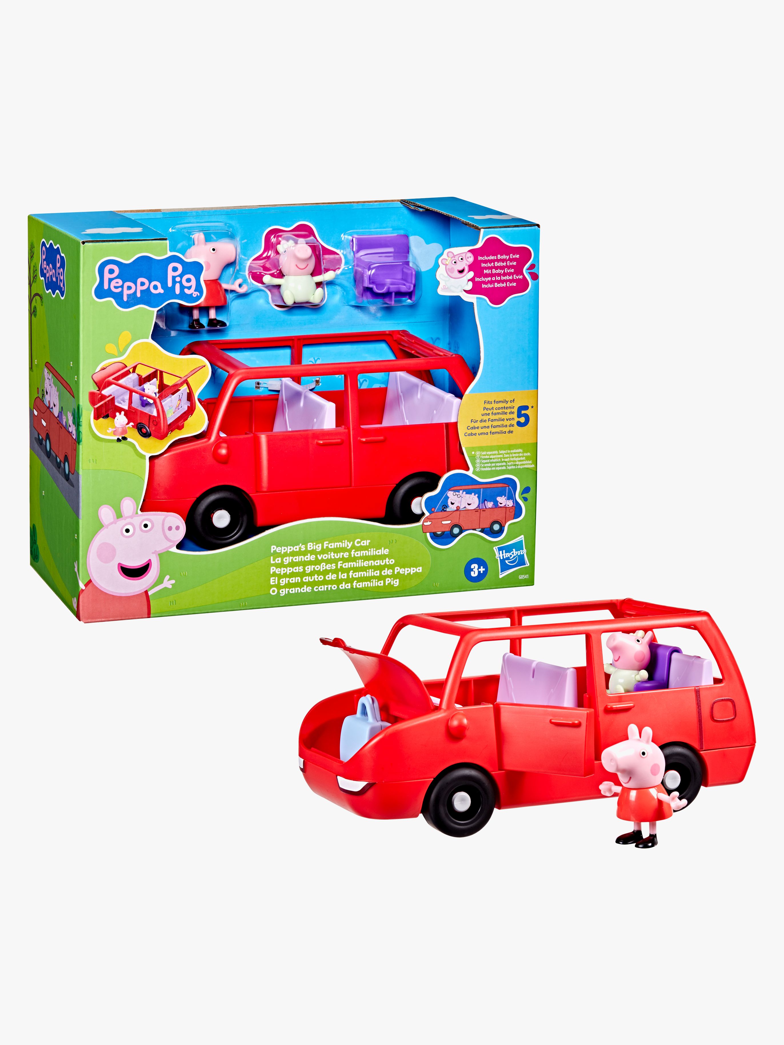 Peppa Wutz Spielset Großes Familienauto
