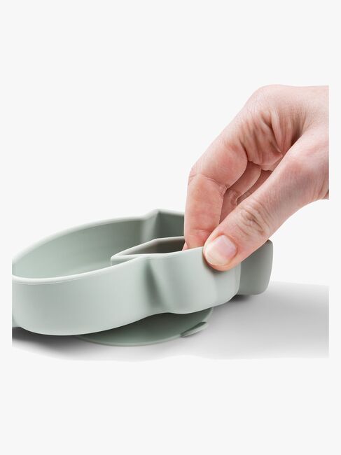 Done By Deer Stick & Stay Silikonteller Birdee, Green