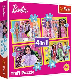 Trefl Barbie Puzzles 4-in-1