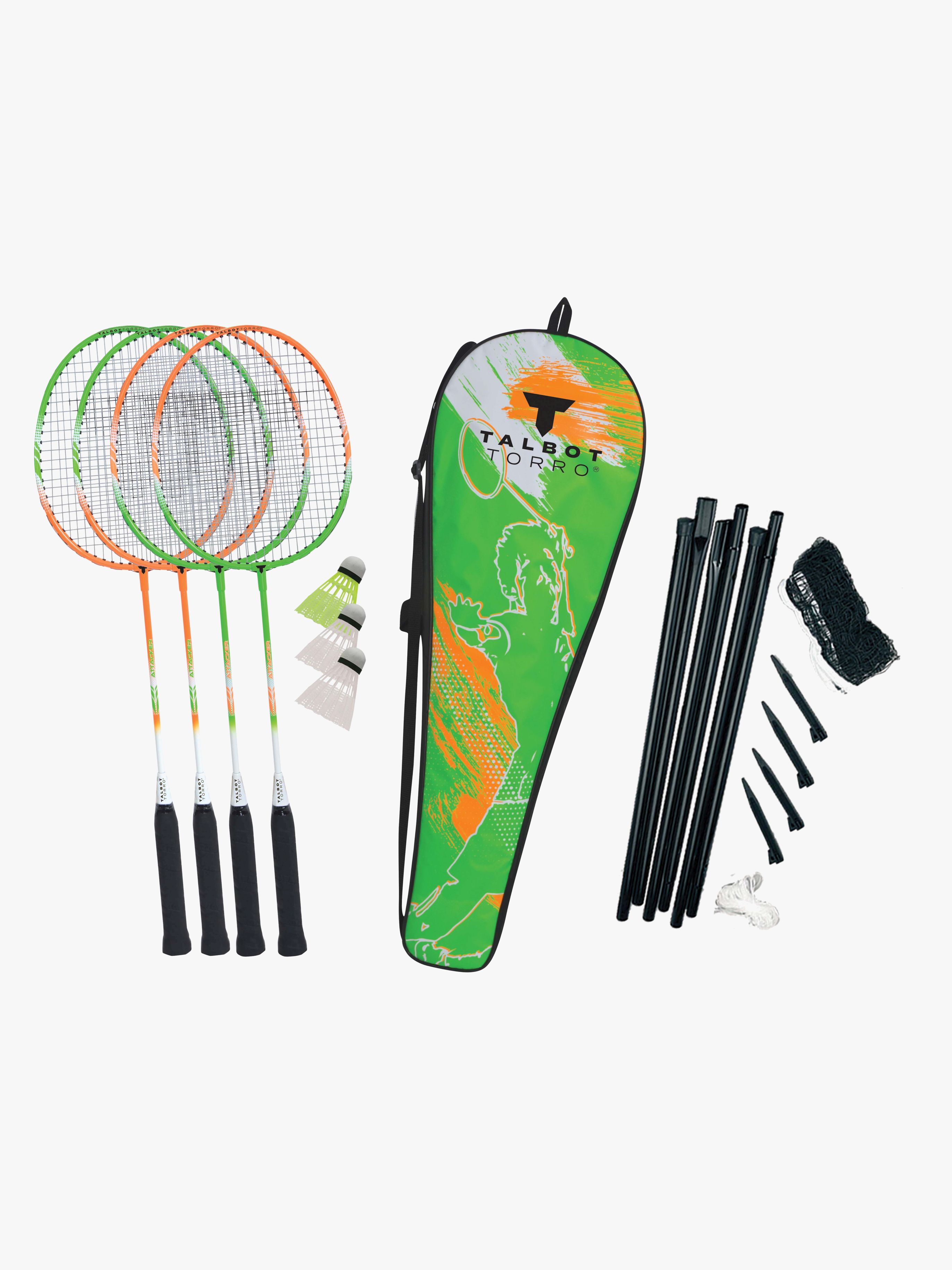 Badmintonset 4 Attack Plus