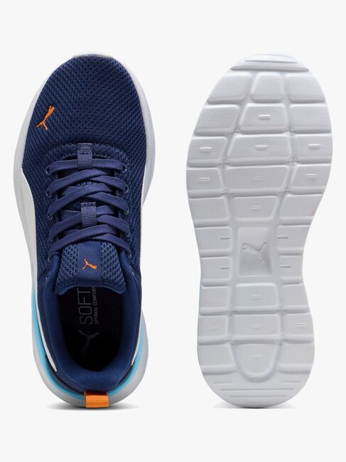 Puma Anzarun Lite Sneaker, Blue Jewel/Vermillion