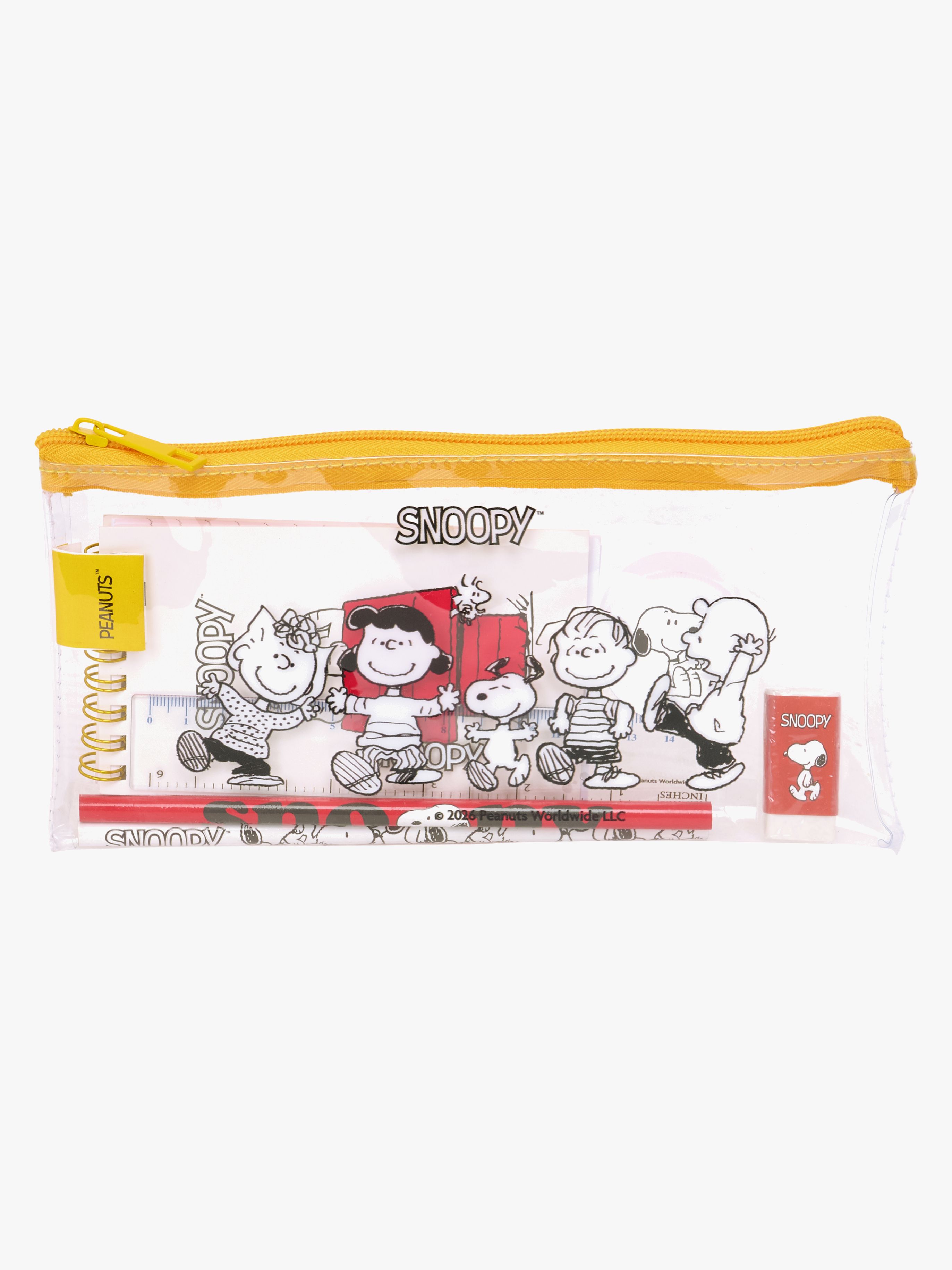 Snoopy Federmäppchen mit Schreibset, Jeans