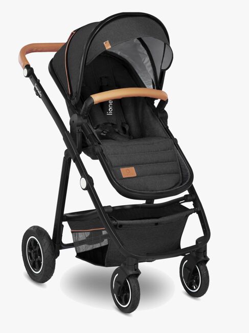Lionelo Amber 2-in-1 Kombi-Kinderwagen, Grey Graphite