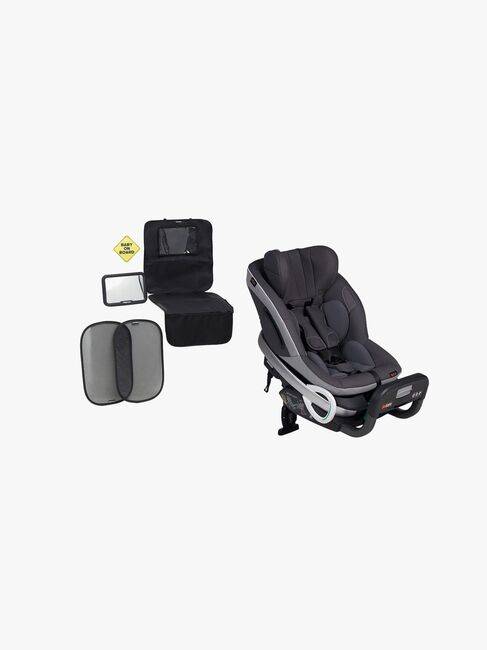 BeSafe Stretch Kindersitz inkl. Zubehörpaket, Metallic Mélange