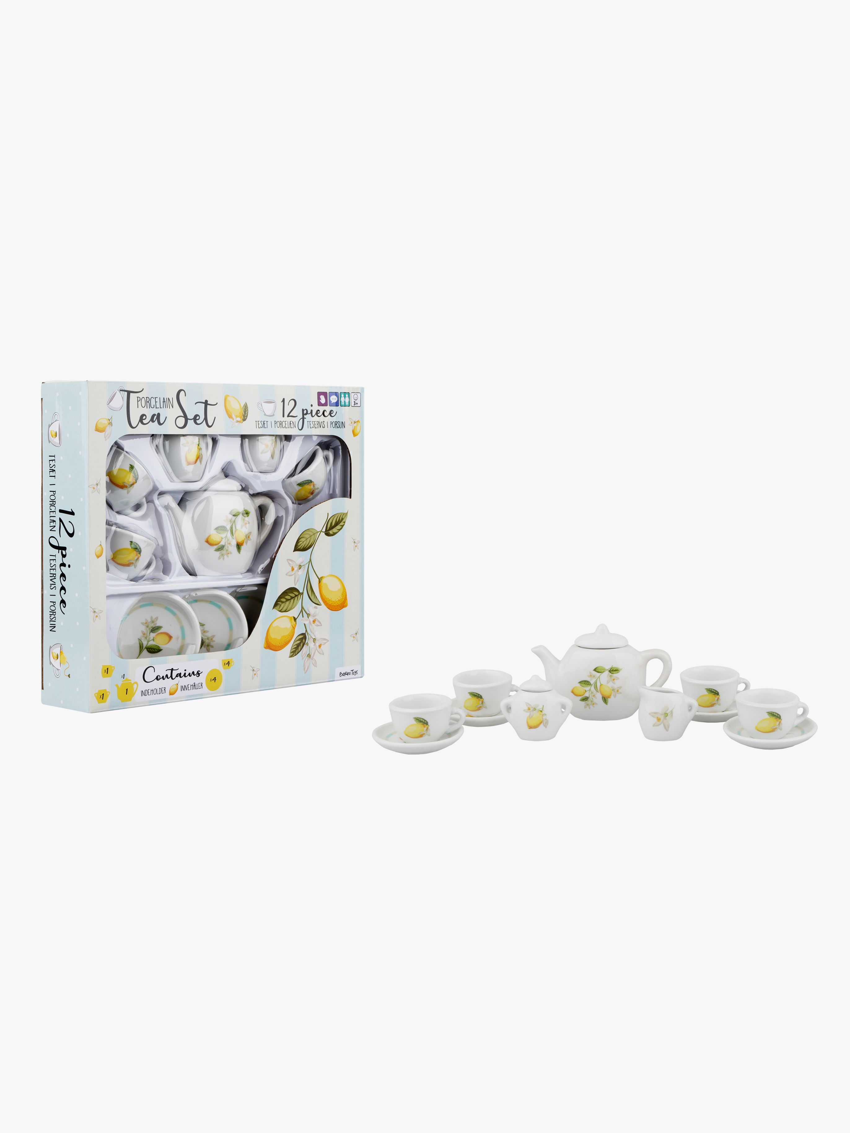 Teeservice Zitrone 12 Teile