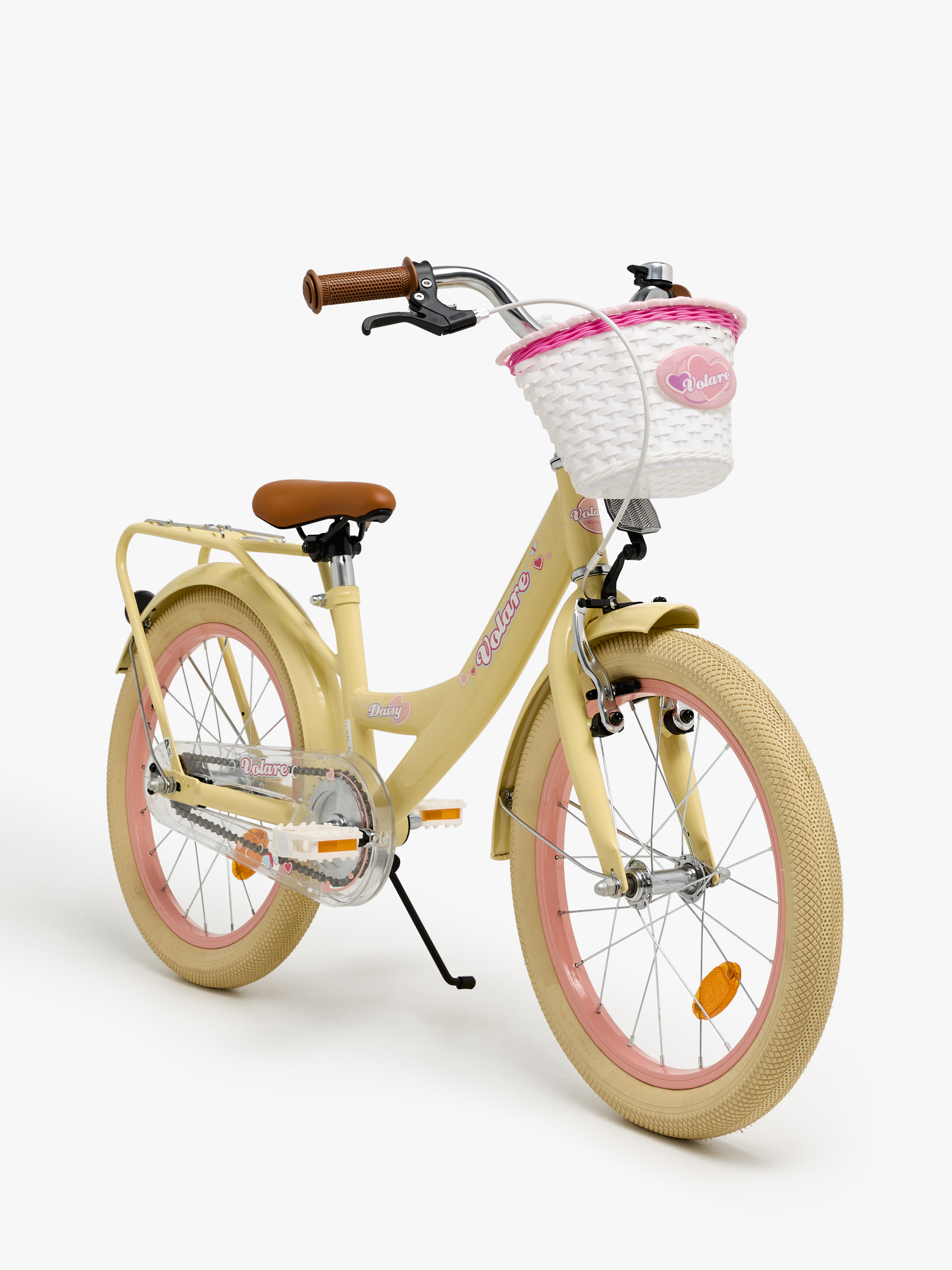 Volare Daisy Kinderfahrrad 18 Zoll, Gelb