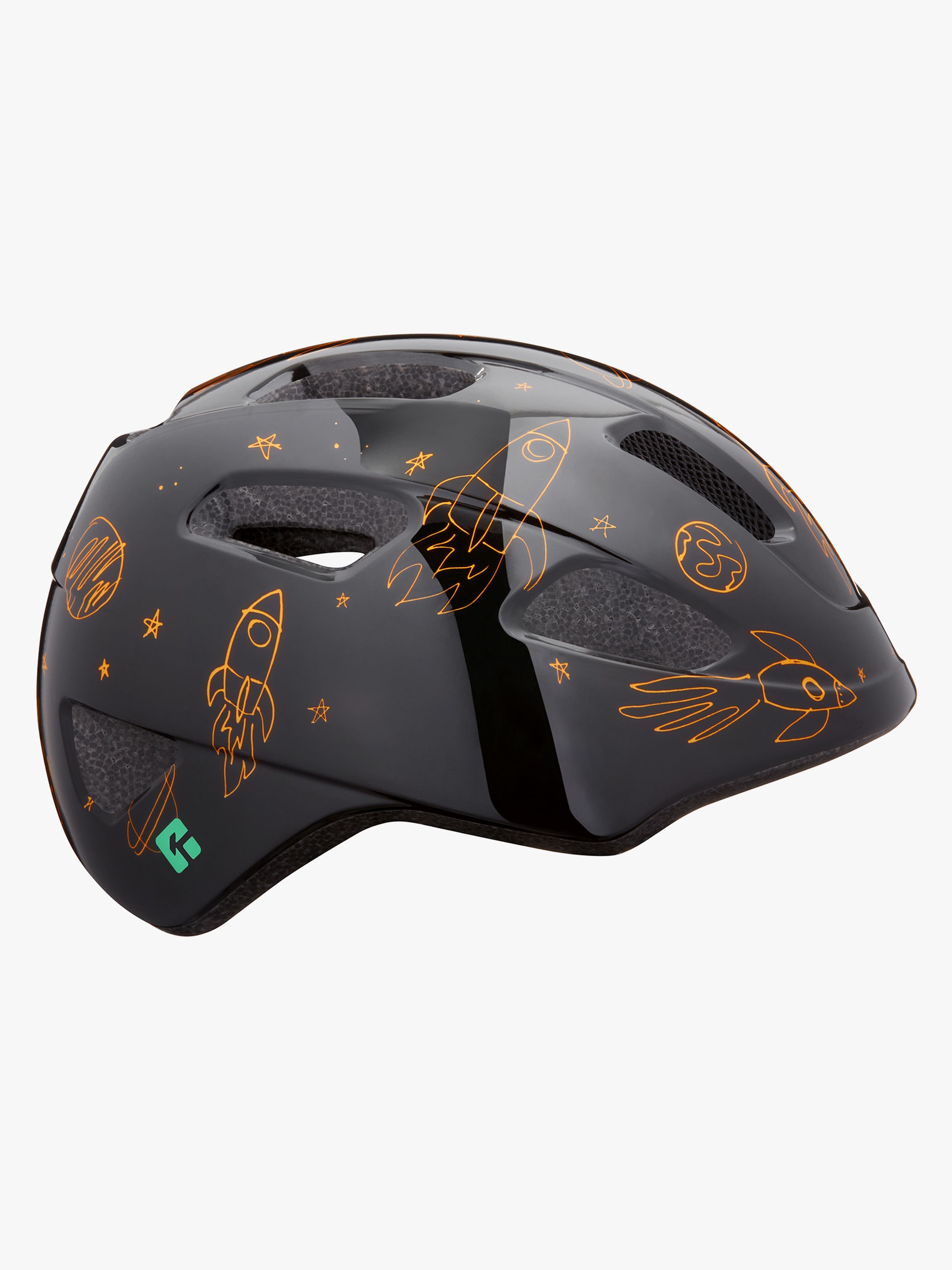 Lazer Pnut KC Fahrradhelm für Kinder von 1-5 Jahren, Flying Rocket, XS