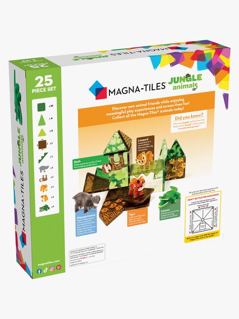 MAGNA-TILES Dschungeltiere Bausatz 25 Teile