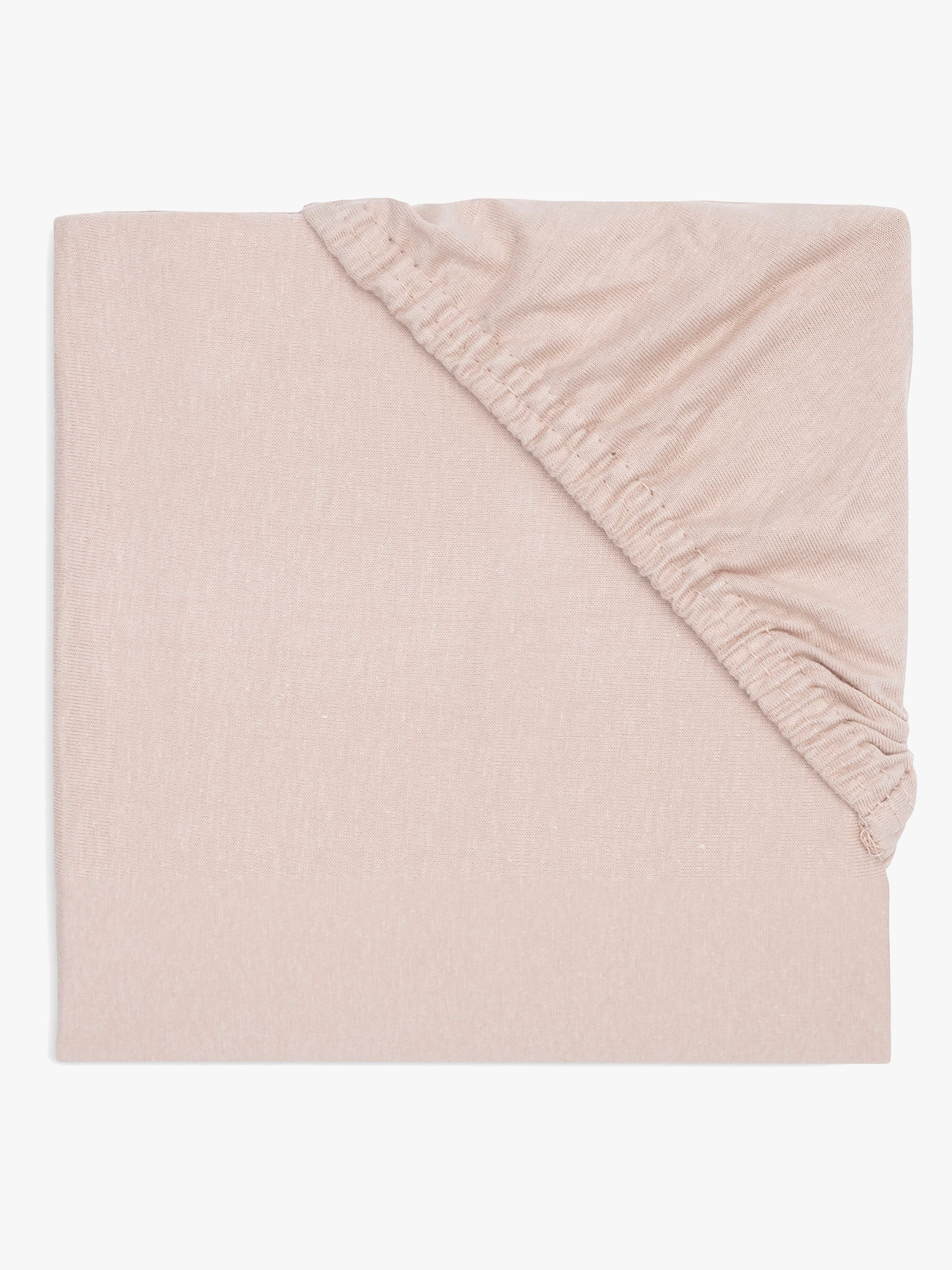 Jollein Spannbettlaken Baumwollstretch 40x80 cm, Wild Rose
