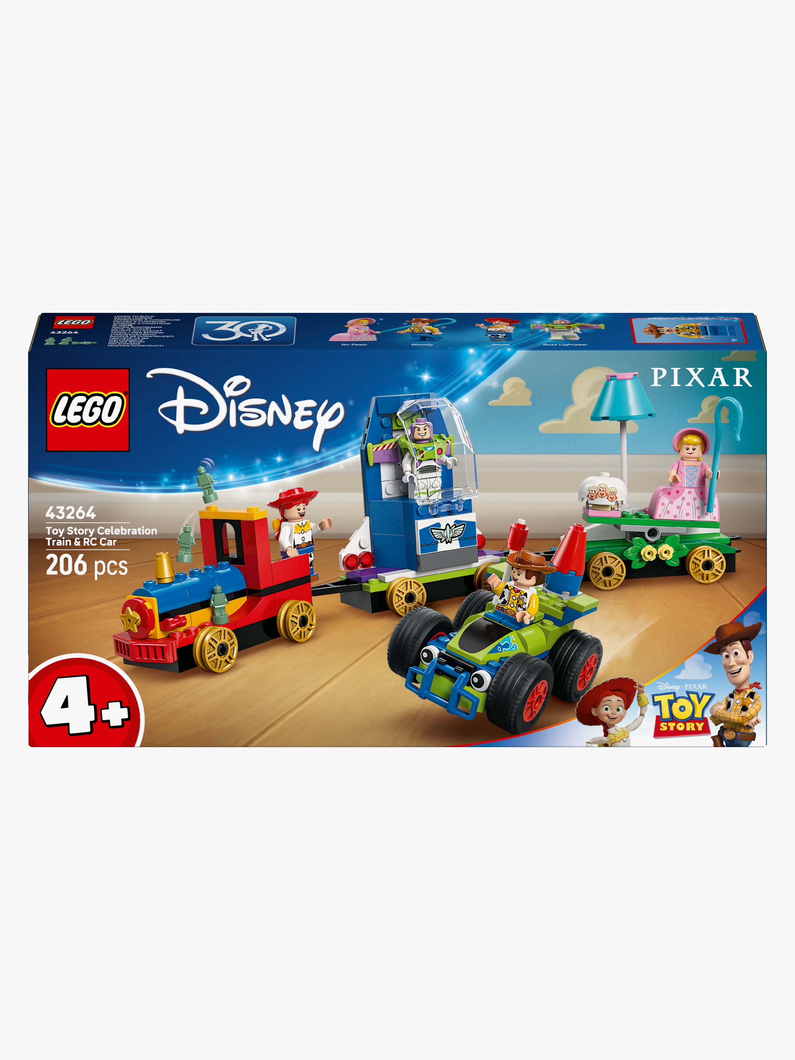 LEGO Disney Pixar 43264 Partyzug und das Auto RC aus Toy Story