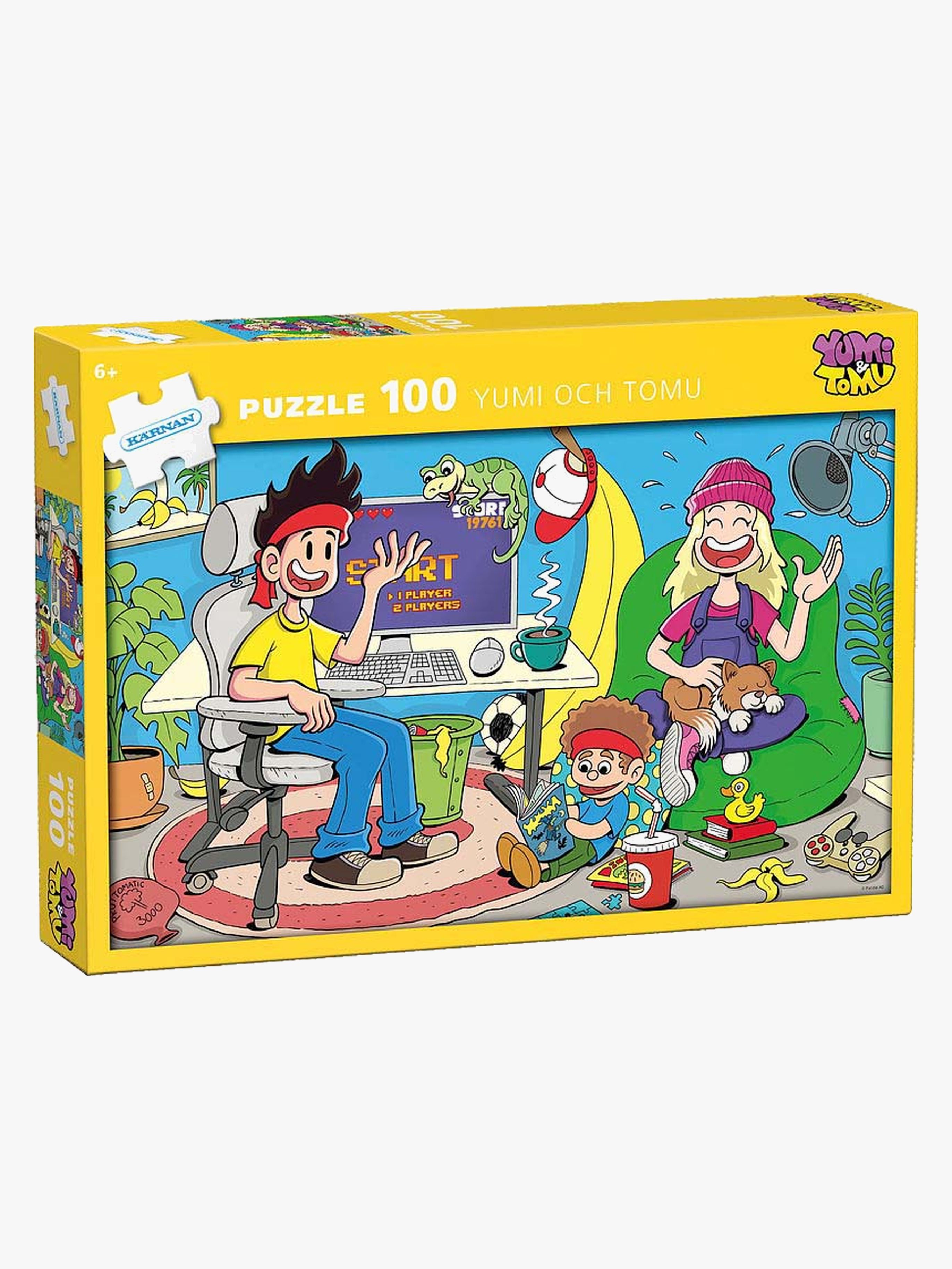 Egmont Kärnan Holzpuzzle Yumi &  Tomu und Das Geheimnis der See 100 Teile
