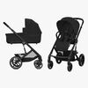 Cybex BALIOS S Lux Kombikinderwagen, Moon Black/Black