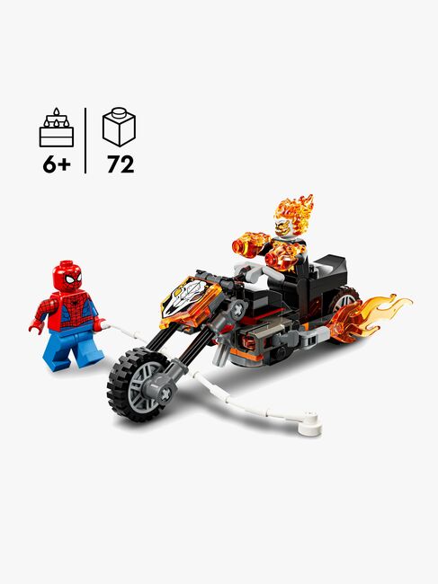LEGO Super Heroes 76335 Spider-Man vs. Ghost Rider auf seinem Motorrad