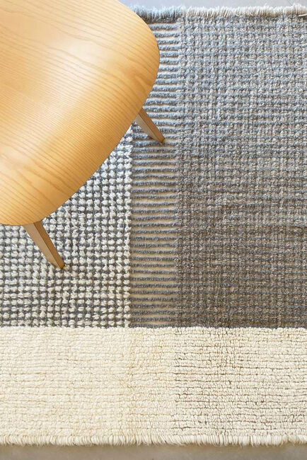 Lorena Canals Woolable Teppich 120x170, Kaia Smoke Blue