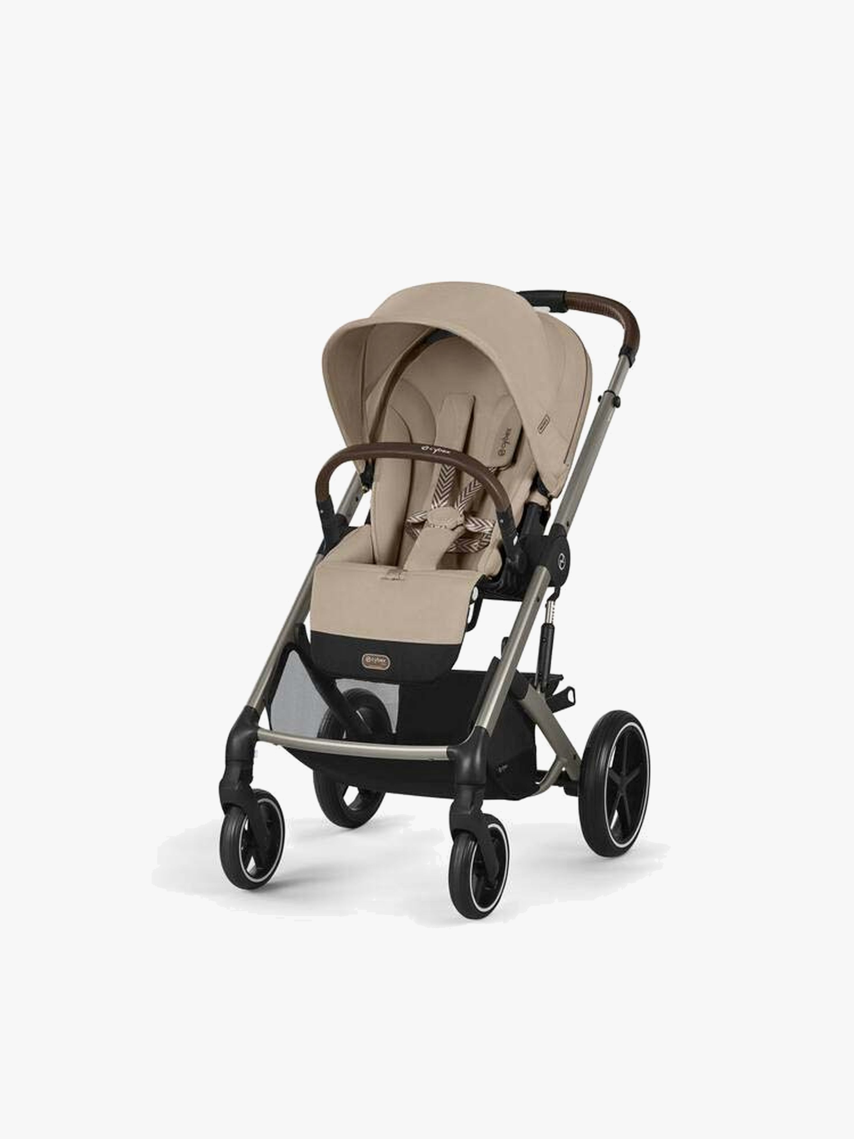 Cybex BALIOS S Lux Kinderwagen, Almond Beige/Taupe