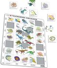 Larsen Faszinierende Dinosaurier Rahmenpuzzle 35 Teile