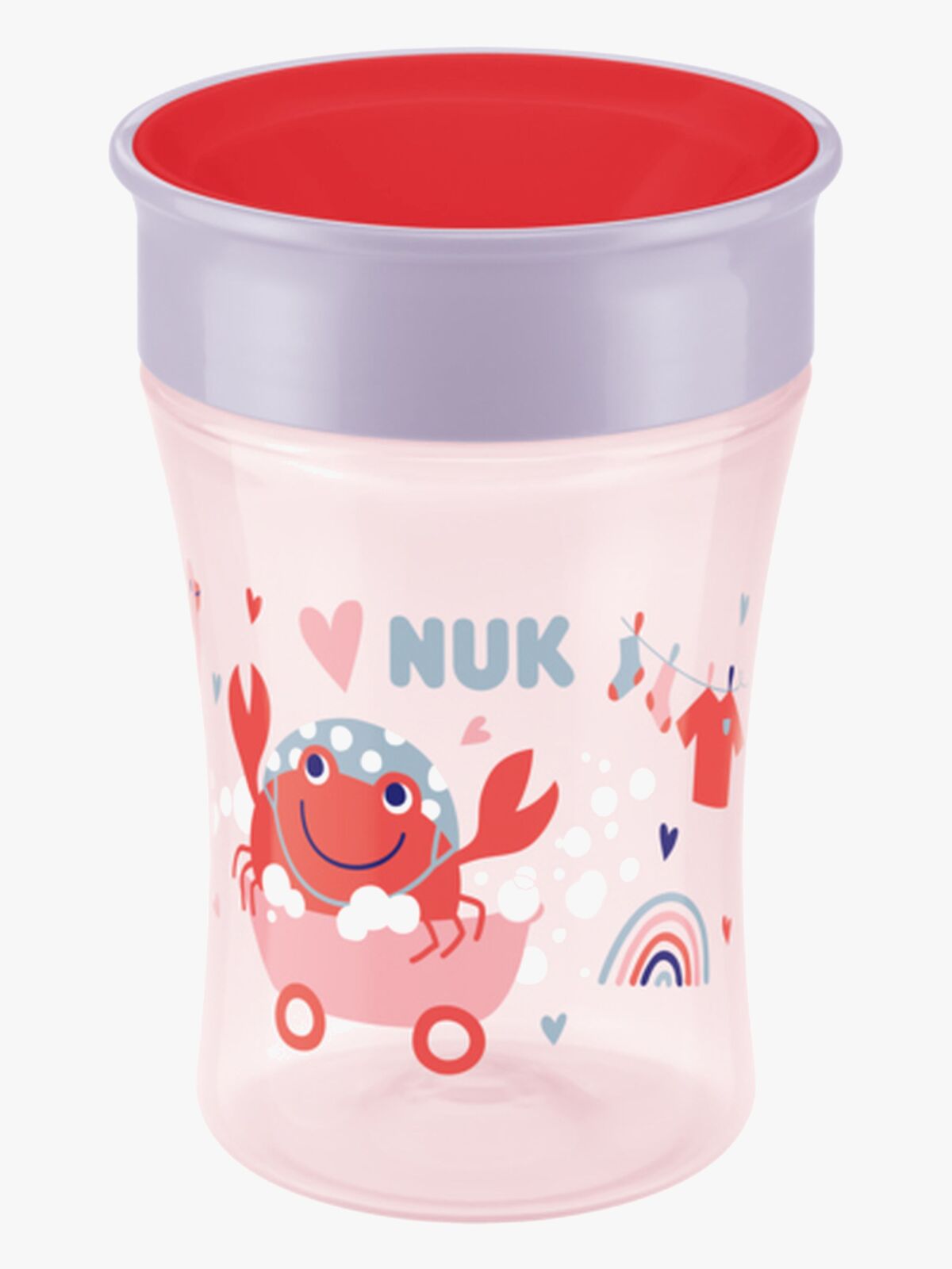 NUK Evolution Magic Becher 230 ml, Rot
