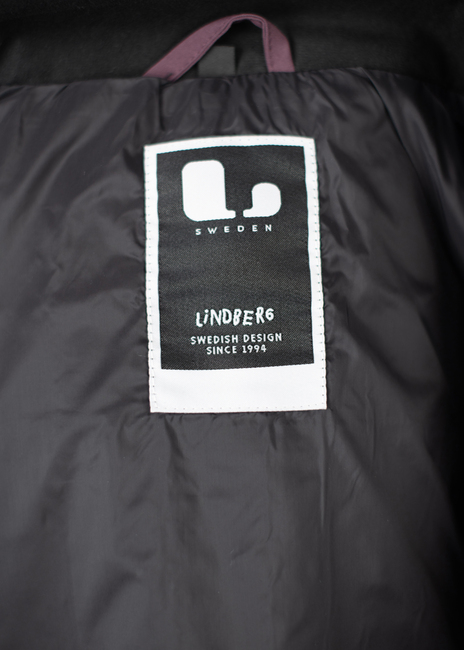 Lindberg Nordvind Outdoorjacke, Plum