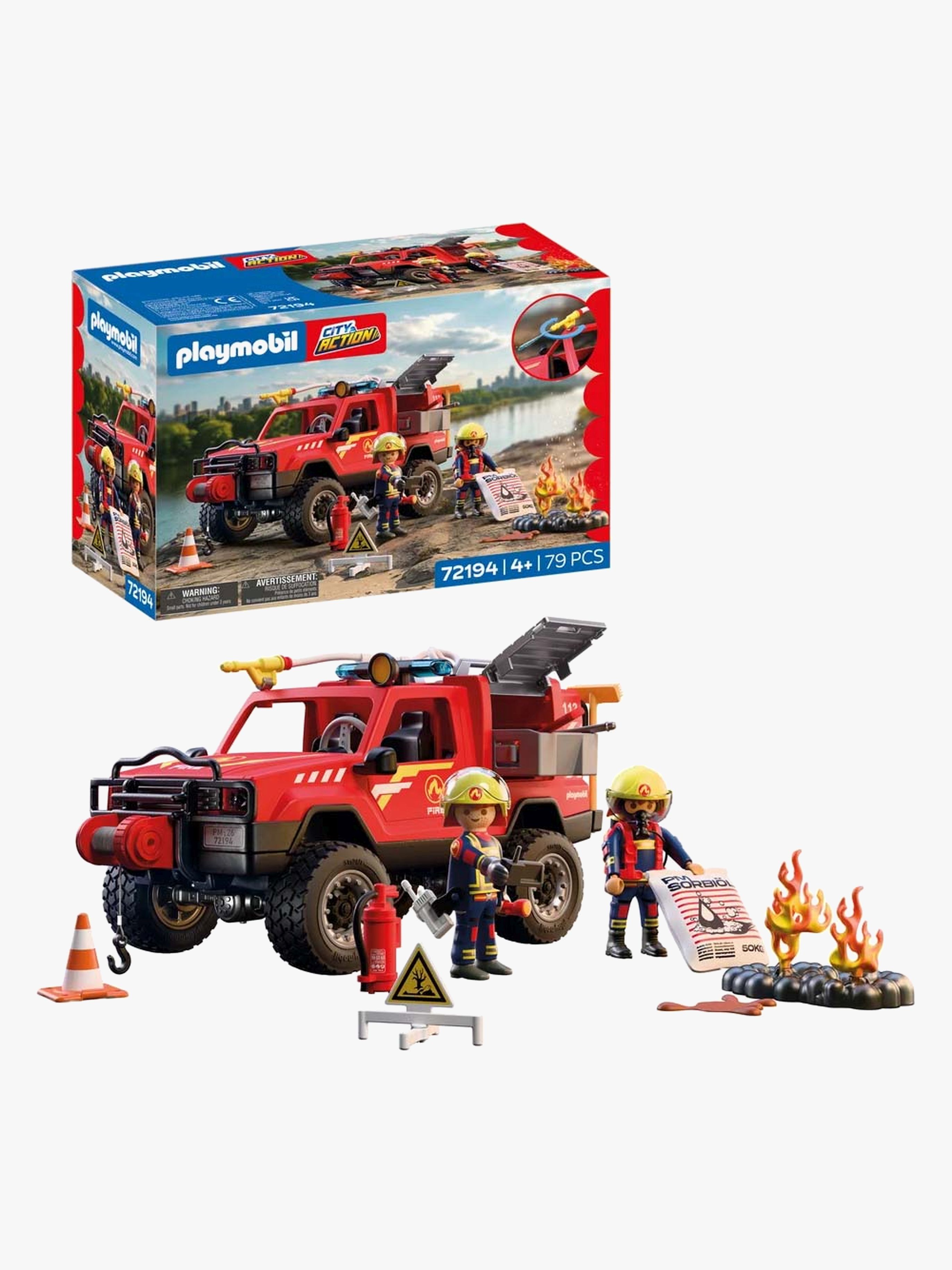 Playmobil City Action 72194 Feuerwehr-Pickup