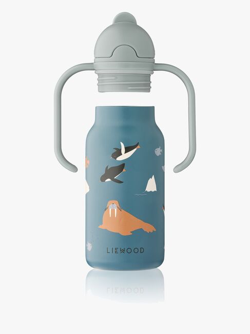 LIEWOOD Kimmie Trinkflasche 250 ml, Arctic Sea/Ocean View