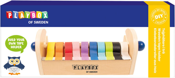 Playbox Tapehalter aus Holz