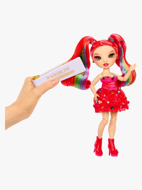 Rainbow High Be Dazzling Vivienne Rouge Modepuppe Vivienne Rouge, Rot