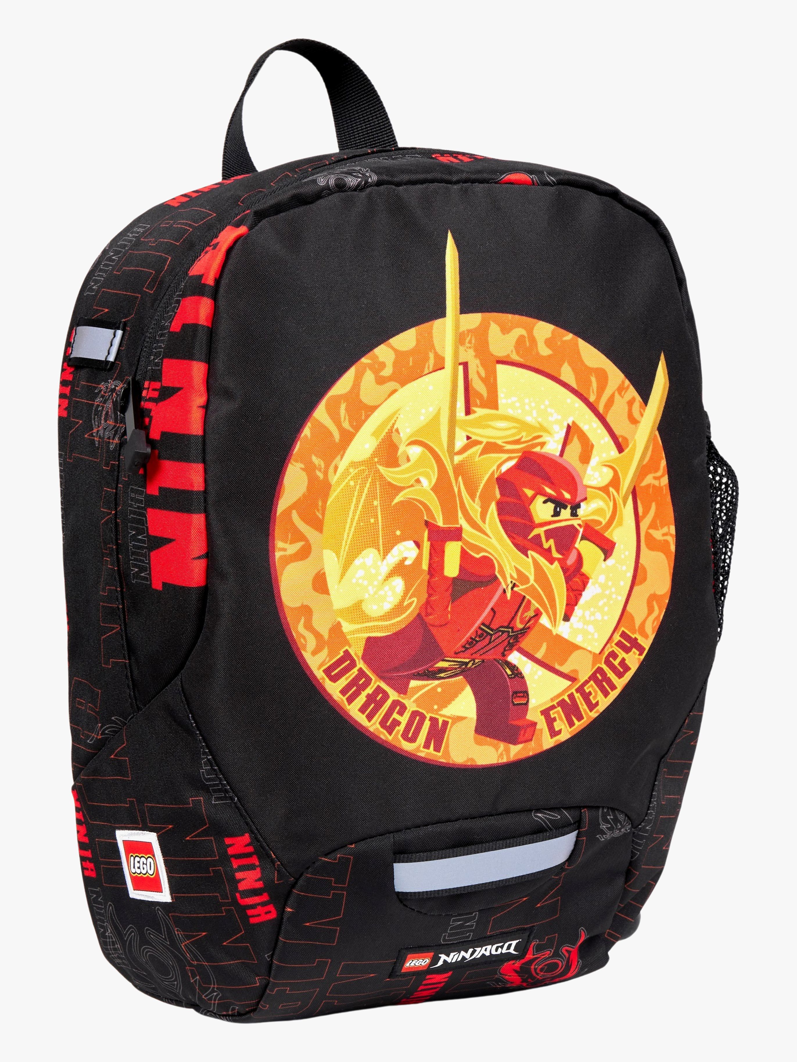 LEGO® NINJAGO® Dragon Energy Kinder Rucksack 10L, Schwarz