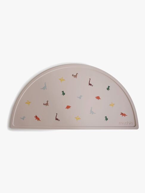 Mushie Tischset Silikon, Dinosaurs