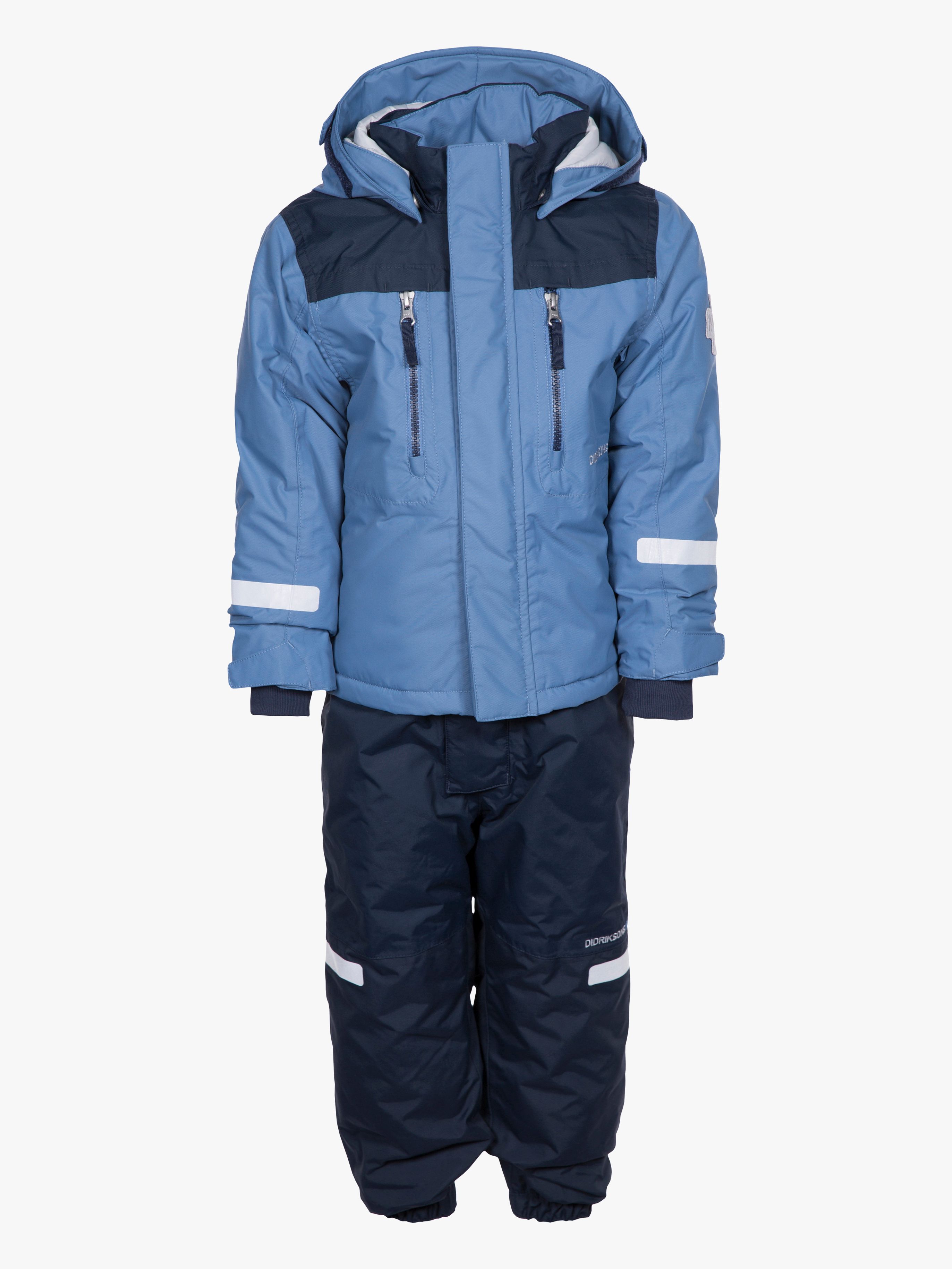 Didriksons Hamres Ski-Set, Coldsmoke Blue, 80