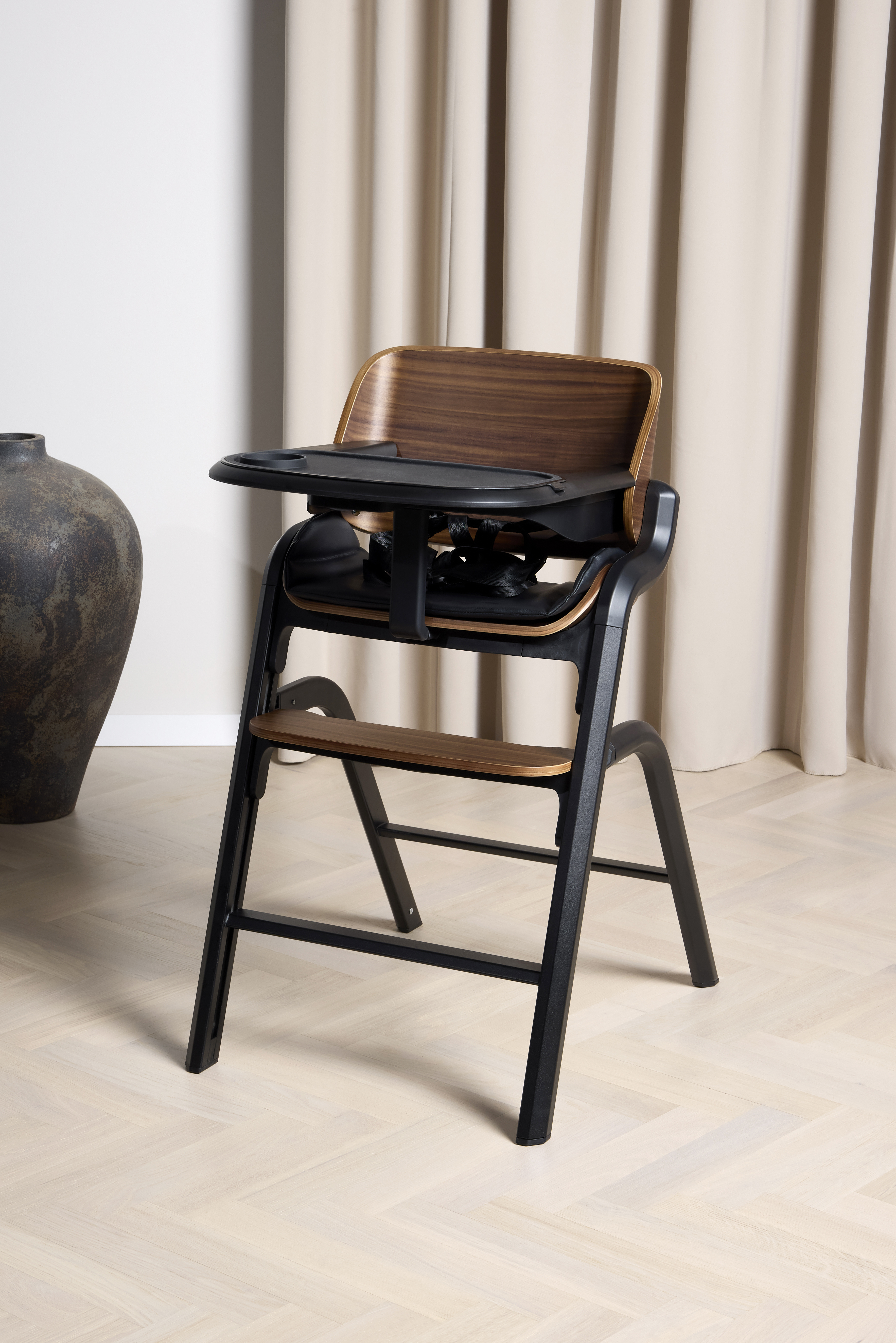 Beemoo Selection Life Hochstuhl, Walnut