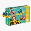 Djeco Duo Puzzle Rennwagen 20 Teile