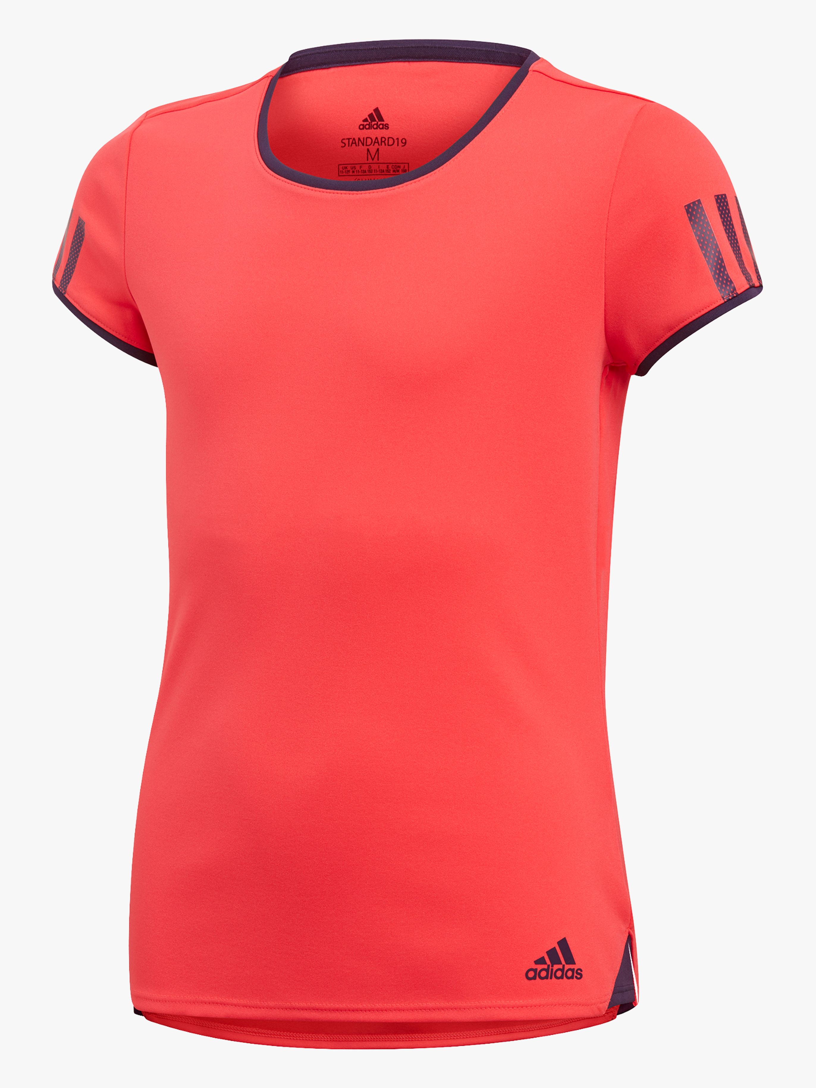 Adidas Girls Club T-Shirt Trainingsshirt, Coral 116